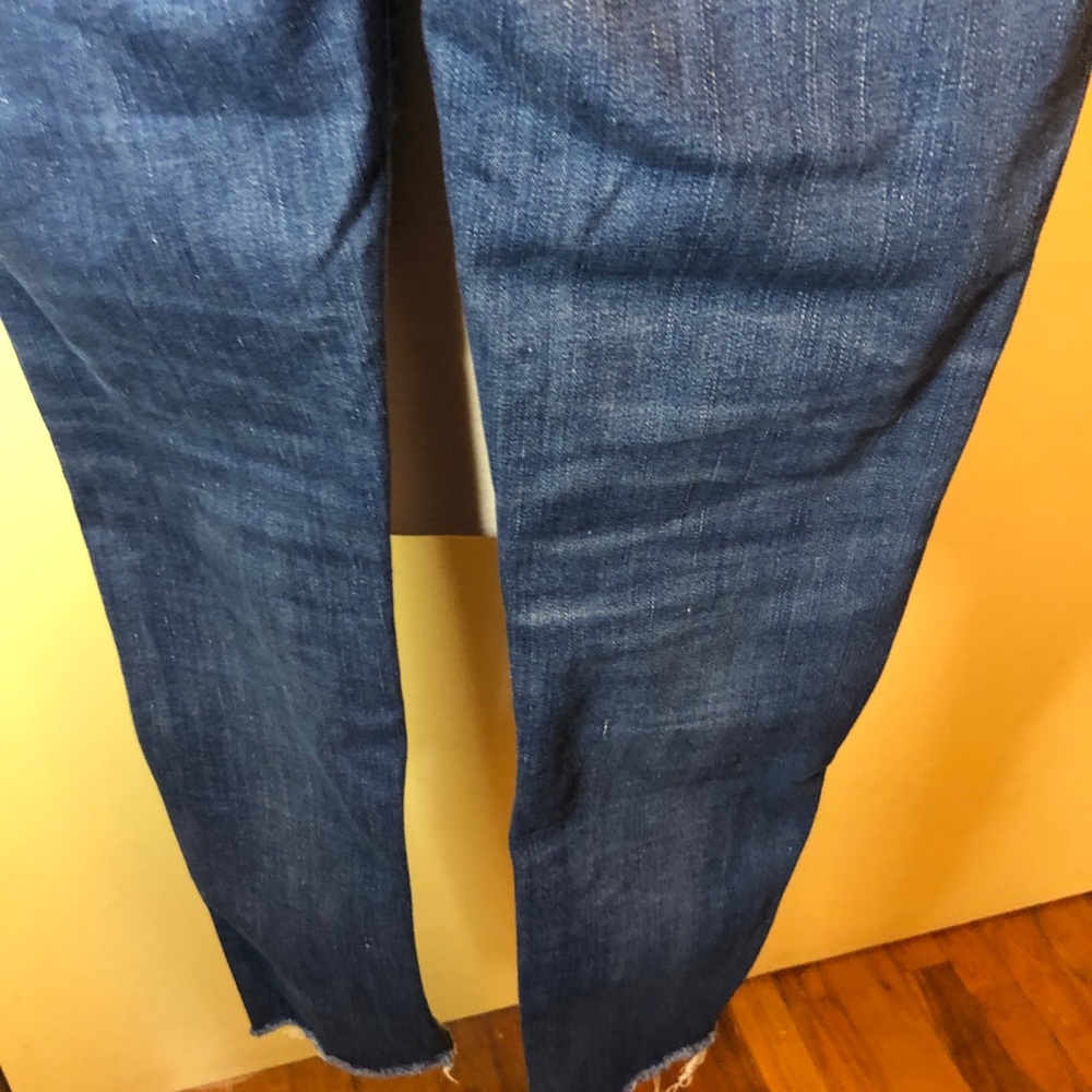 Madewell Skinny High Rise Blue Denim Jeans. Size 31 - Picture 8 of 10